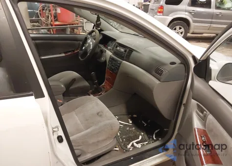 2003 Toyota Corolla Le из США, поврежденный, VIN 1NXBR32E53Z186569